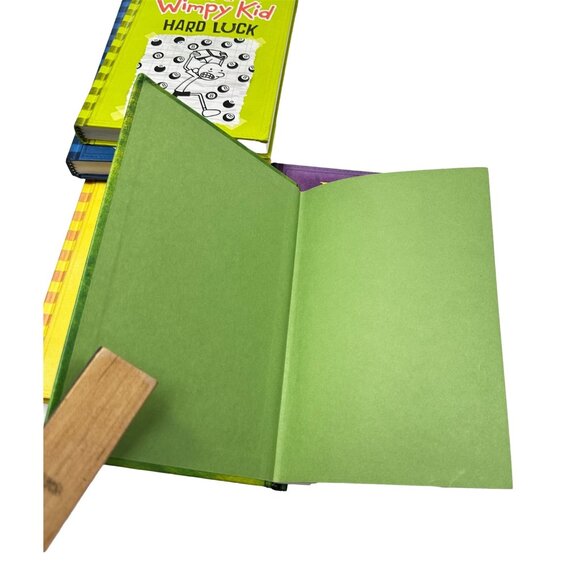 Diary of a Wimpy Kid Lot 5 Jeff Kinney Scholastic Vol 2 3 4 5 8 HC - Picture 6 of 9